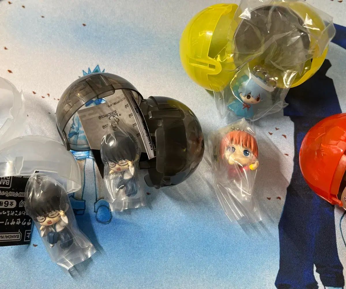 銀魂 めじるし ガチャ 2탄 銀時 デロン ガチャ 神楽 志村 新八