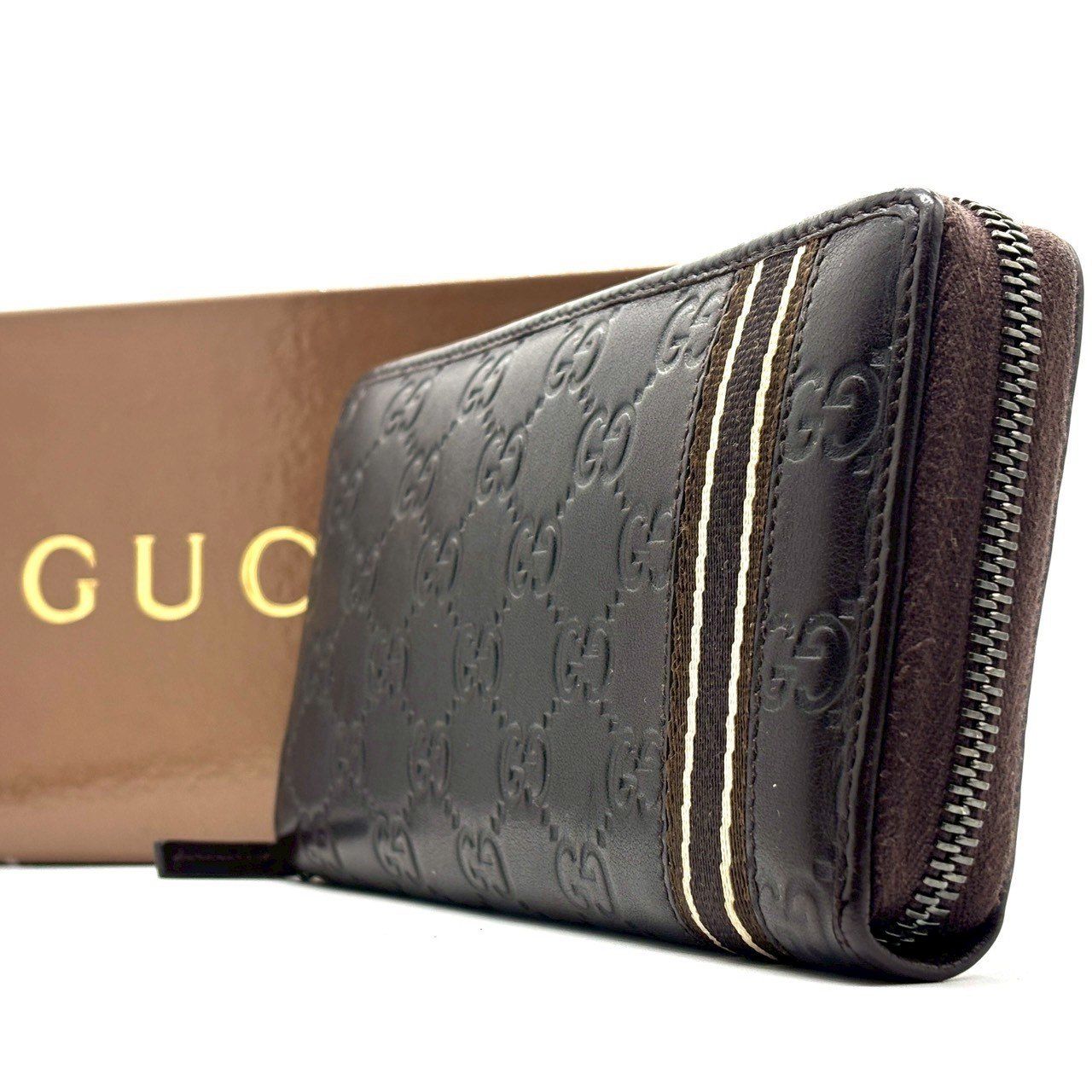 大人が選ぶ本命】 GUCCI グッチ 長財布 ラウンドファスナー 12カード