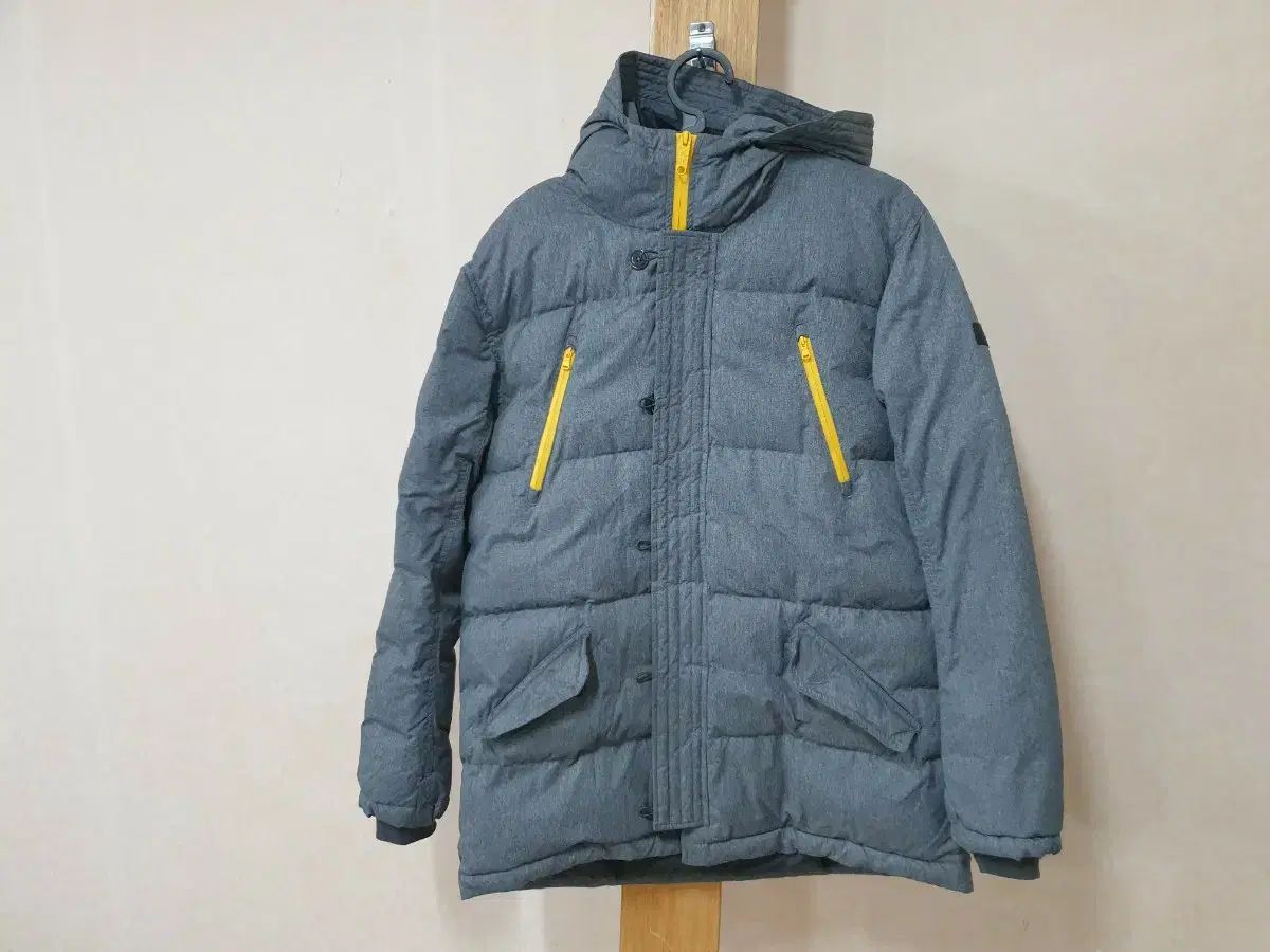 アディダス NEO ダウン L グレー