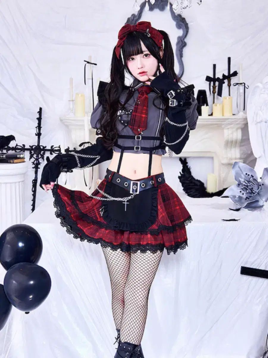 Malymoon×HIDOLATRALTHEODOLメイド服 ⛓️Malymoon × HIDOLATRAL THEODOL⛓️ スペシャルコラボが実現