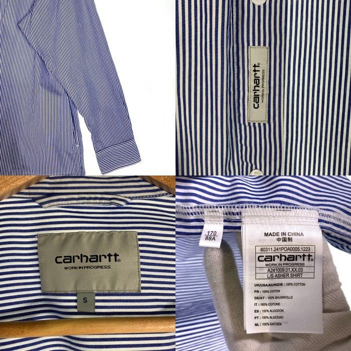 Carhartt WIP カーハートワークインプログレス L/S ASHER SHIRT ロング