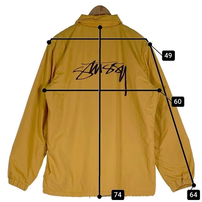 STUSSY ステューシー 16AW Smooth Stock Coach Jacket ナイロンコーチ