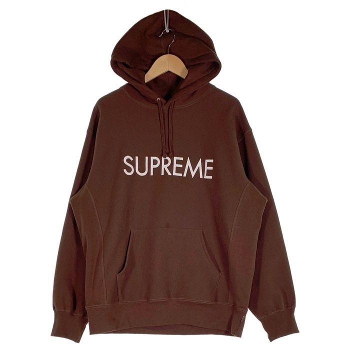 SUPREME シュプリーム 22AW Capital Hooded Sweatshirt キャピタル 