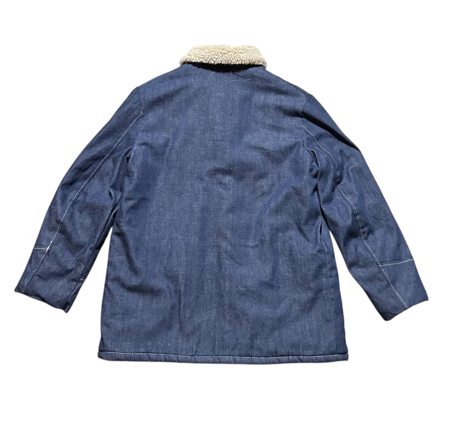 70s-80s//vintage//USA製//Cooper/インディゴデニム//裏ボア//ランチ 