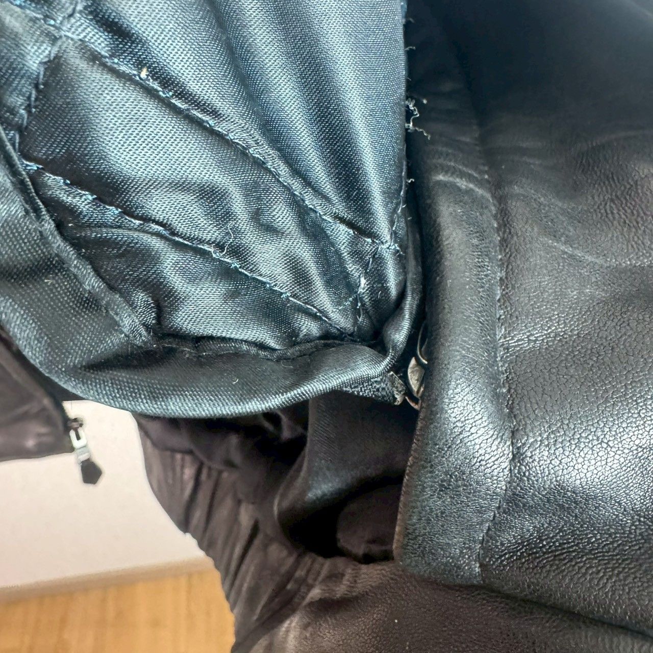 MARC NEW YORK マークニューヨーク レザージャケット キルティング