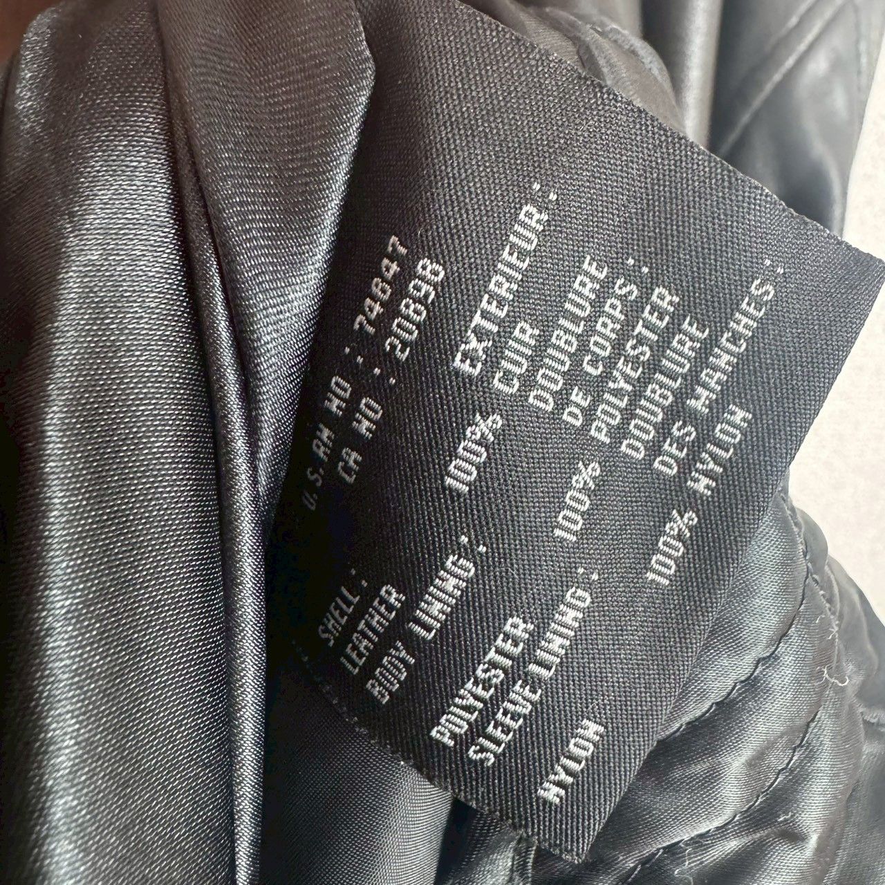 MARC NEW YORK マークニューヨーク レザージャケット キルティング