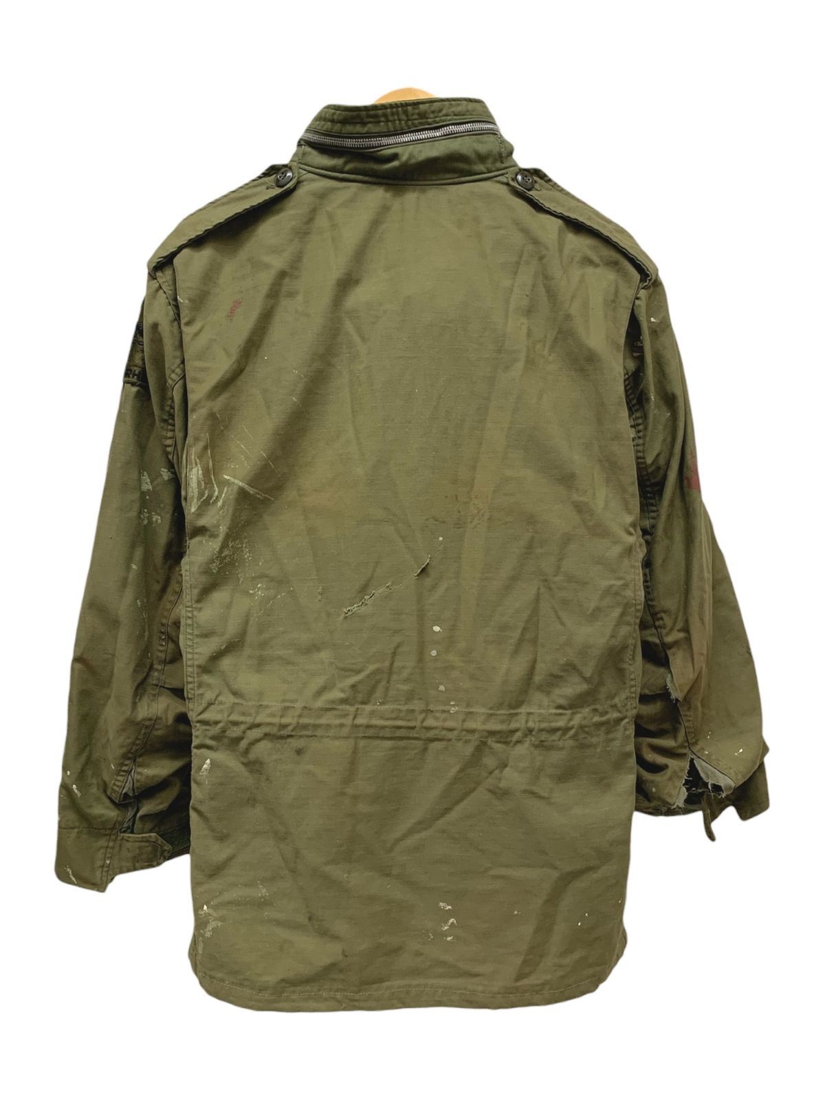 米軍 軍物 M-65 フィールドジャケット ミリタリー 2nd USARMY SCOVILL
