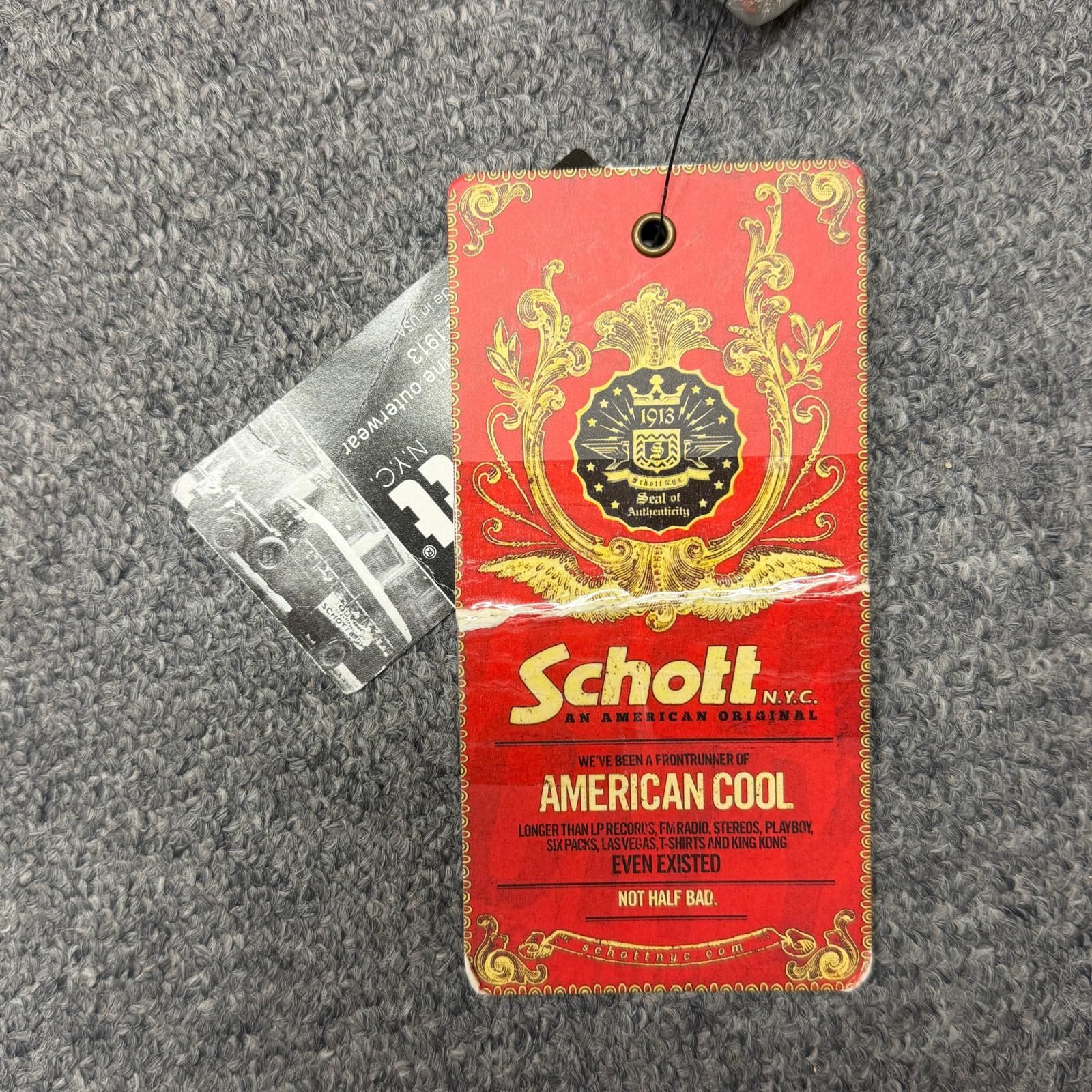 国内正規 未使用 Supreme × schott 25SS Leather Clip Jacket レザー