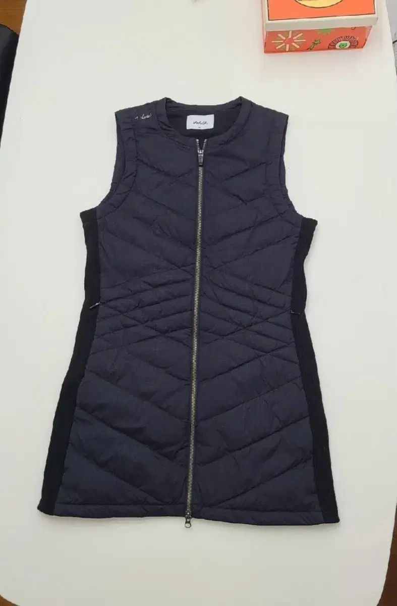 ボルビック レディースゴルフ ダウンジャケット ロング丈 ベスト