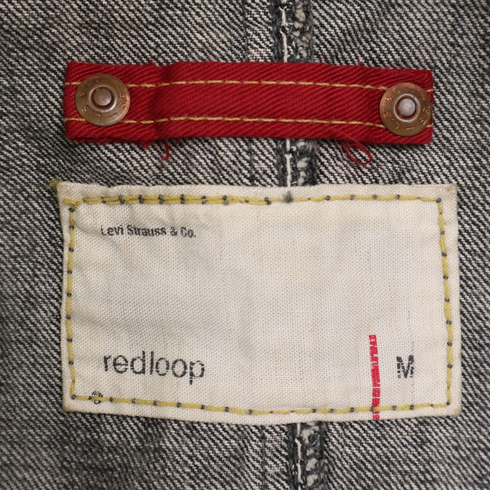 Levi's リーバイス redloop レッドループ☆ 70802-09 通年 ダメージ