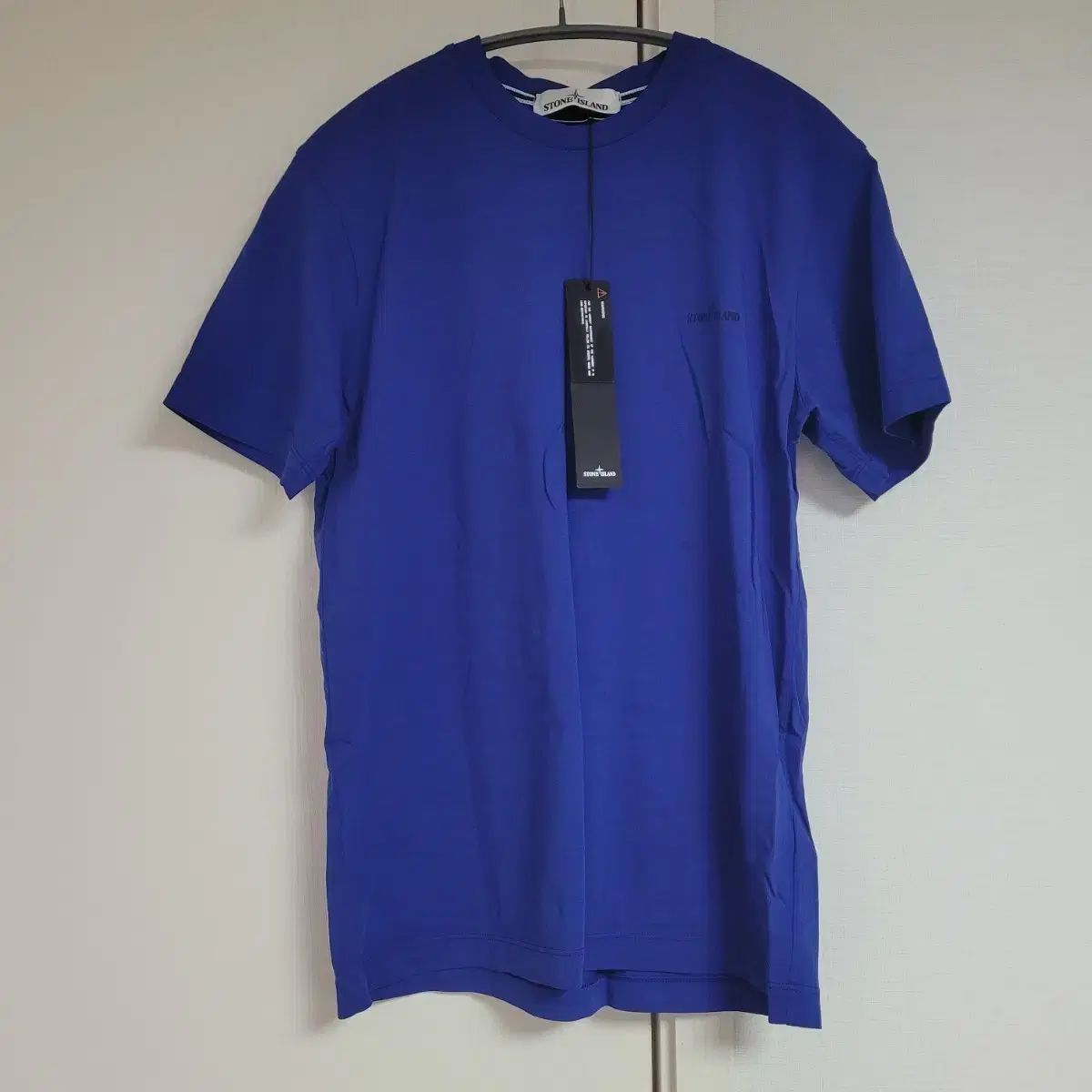正規品 STONE ISLAND ストーンアイランド ブルー 半袖 Tシャツ 【公式 STONE ISLAND ストーンアイランド Tシャツ ブルー