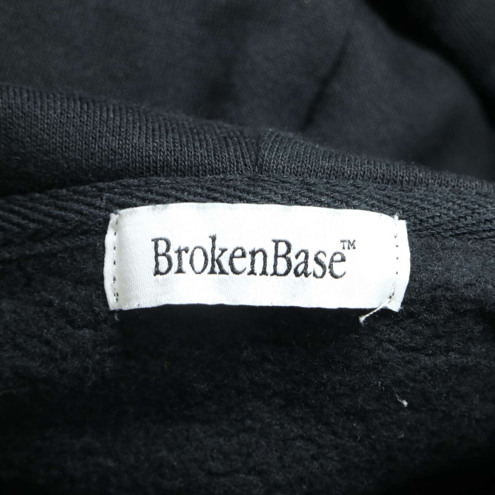 BrokenBase ブロークンベース ロゴ刺繍☆ スウェット 裏起毛 プル 
