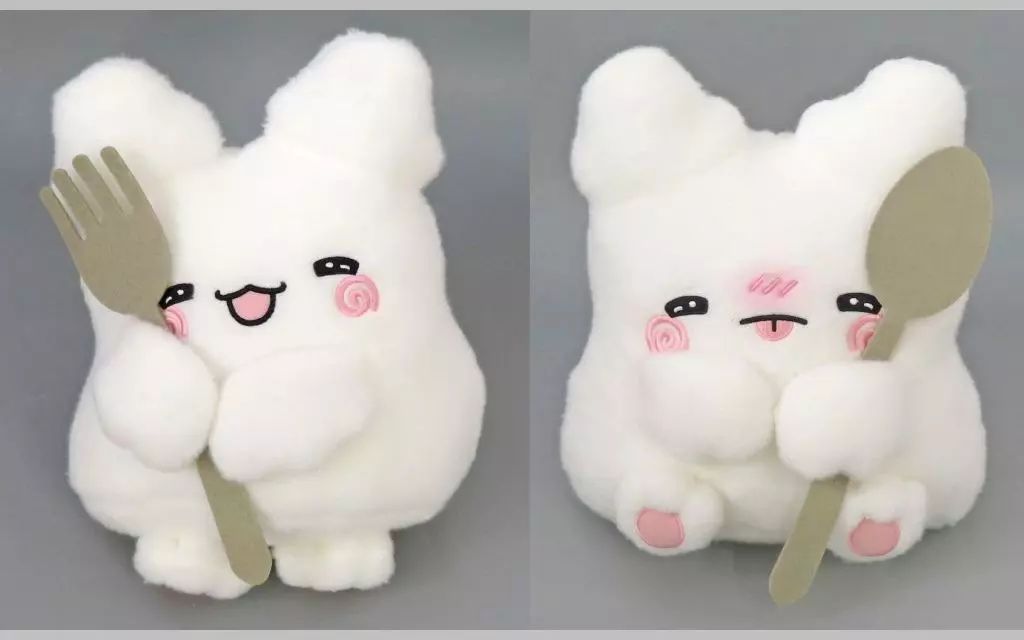 一番くじ はなまるおばけ BIGぬいぐるみとクリアファイル 2点まとめ売り 中古】ぬいぐるみ 全2種セット カトラリーBIGぬいぐるみ 「はなまる