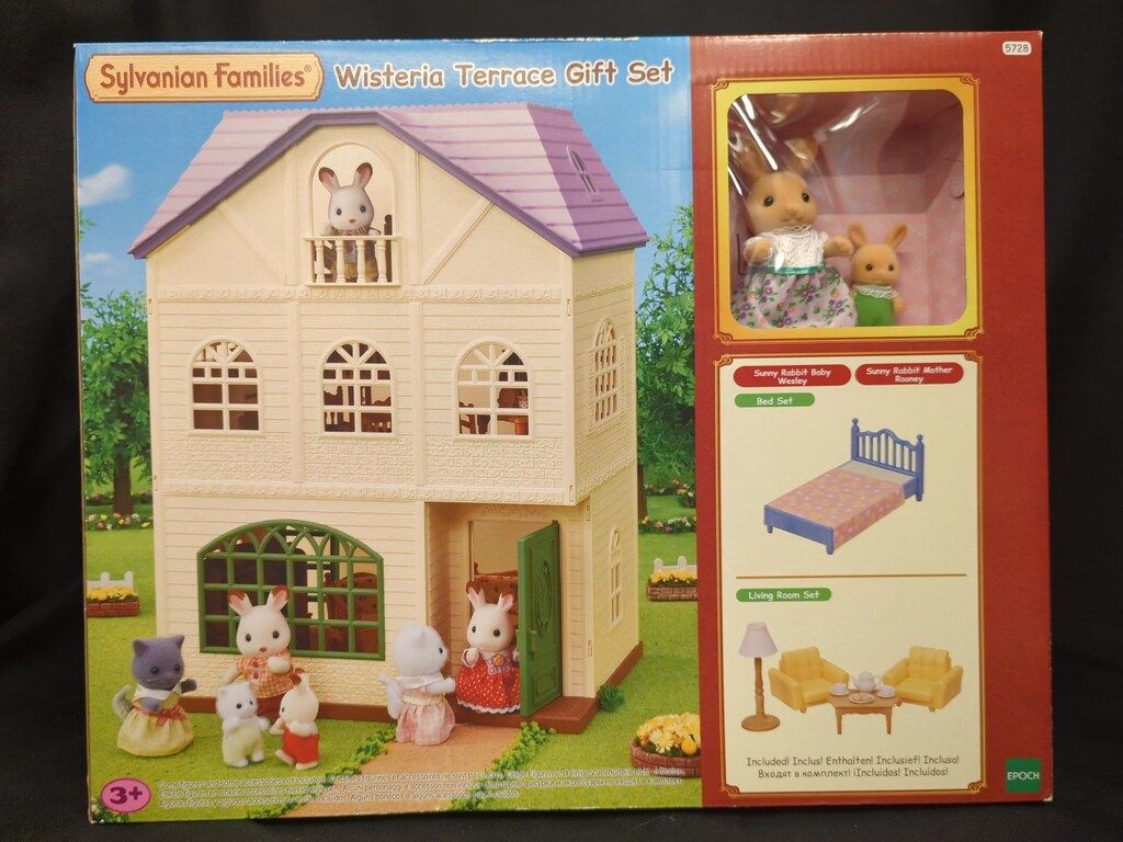 エポック社 海外版シルバニアファミリー Wisteria Terrace Gift Set
