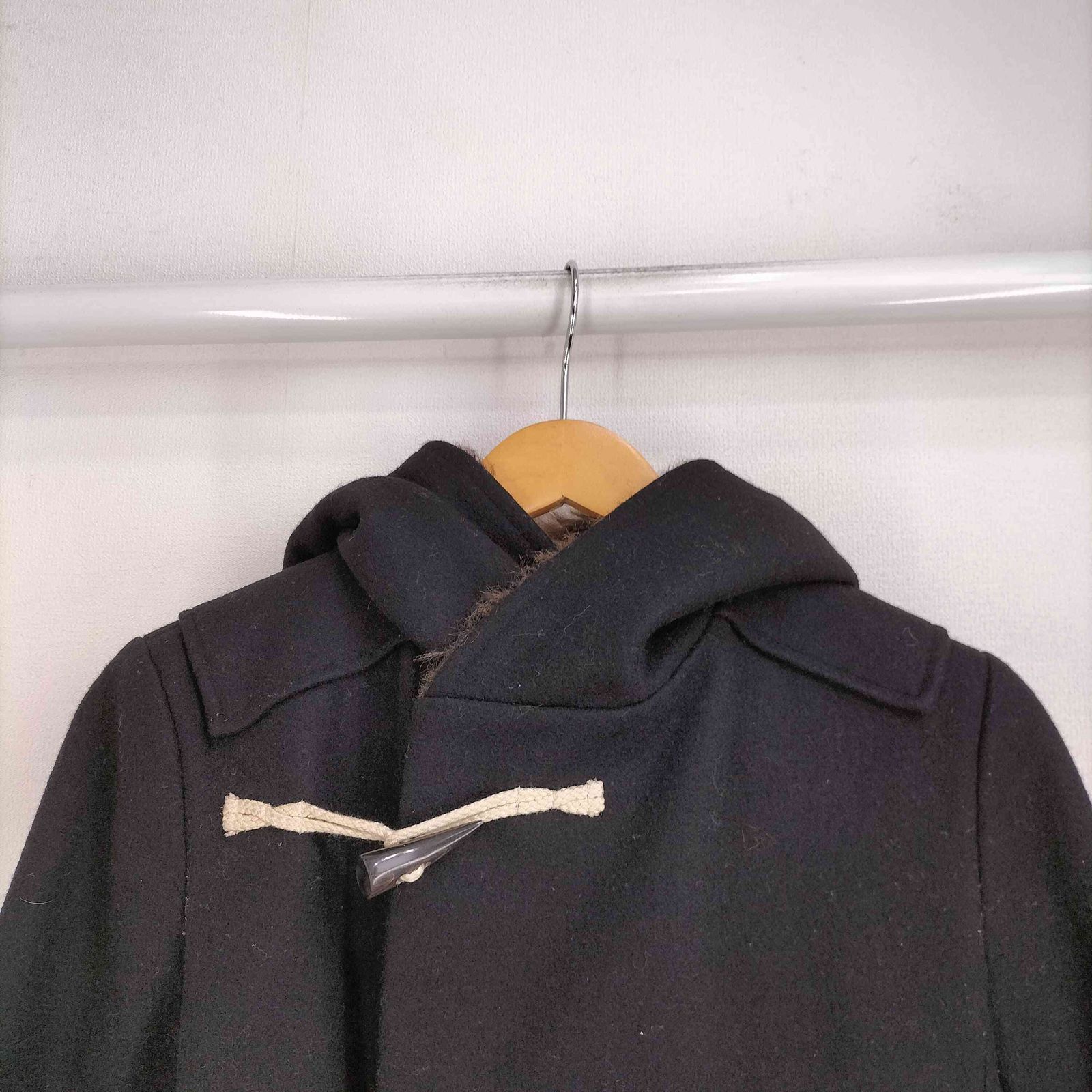 アイエススナオクワハラ I.S. sunao kuwahara 裏地ファー フード 変形