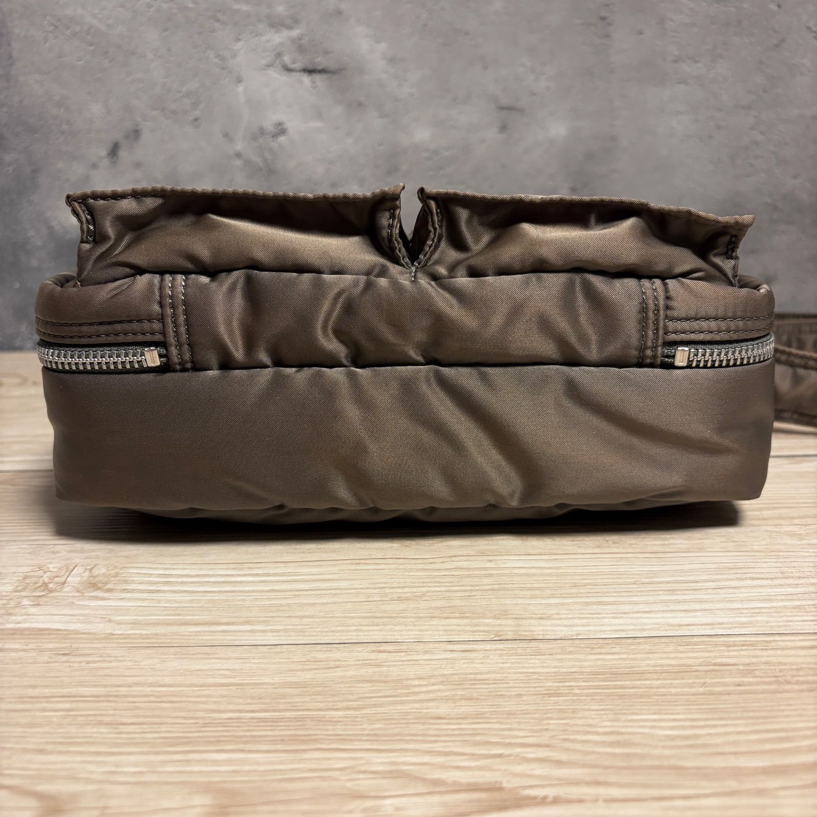 ✨PORTER ポーター タンカー ショルダーバッグ シルバー ナイロン