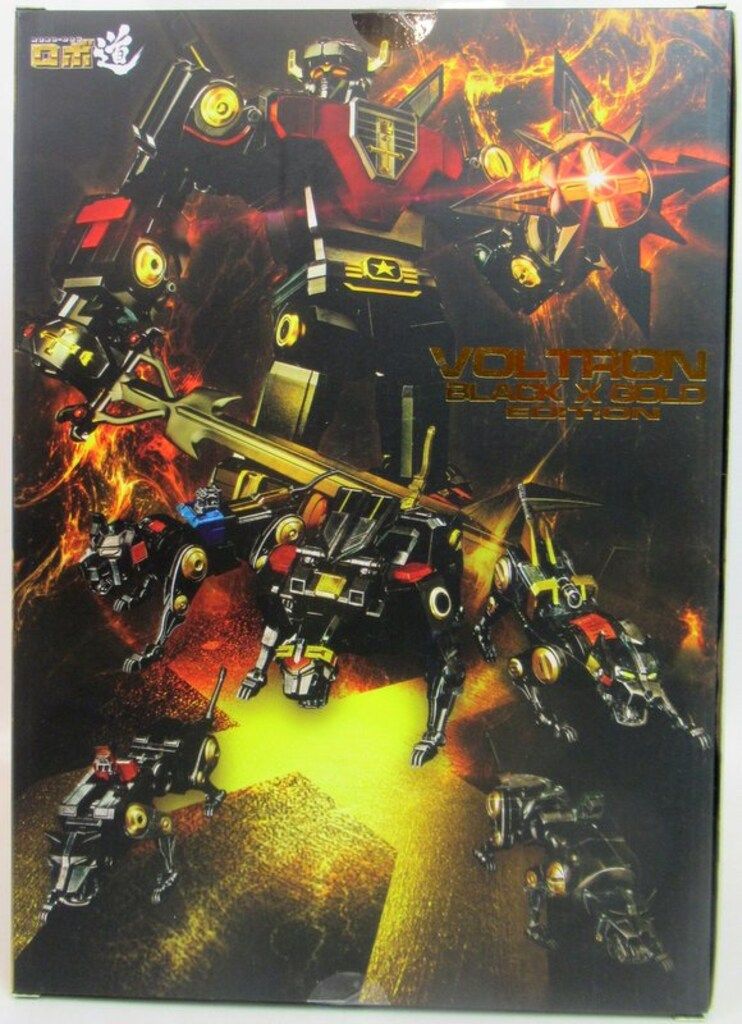 threezero ロボ道 ボルトロン ブラック×ゴールド版 - メルカリ