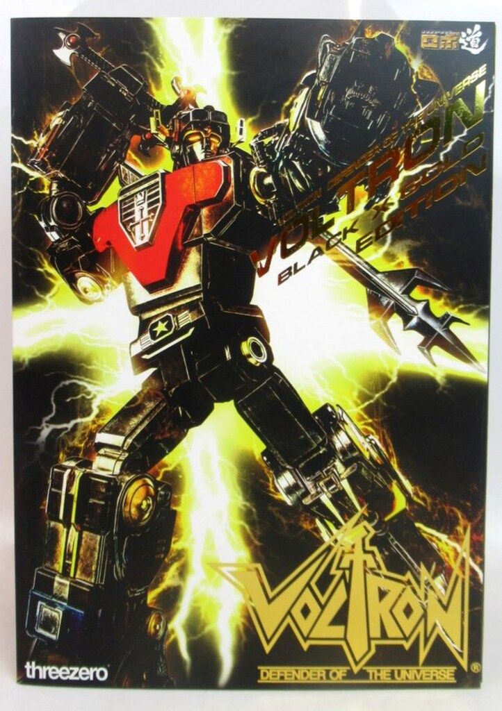 threezero ロボ道 ボルトロン ブラック×ゴールド版 3Z0779 ボルトロンロボ道 ボルトロン（ブラック×ゴールド版） – threezero store