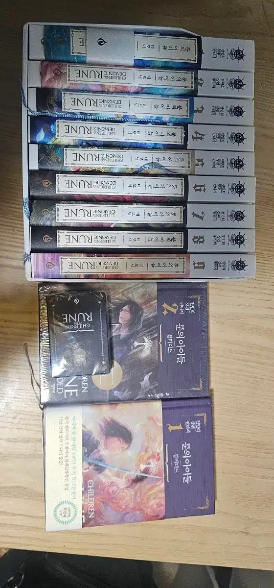ルーンの子供たち デモニック 全巻 + ブラーディッド 1 2巻 ルーンの子供たち - 冬の剣 全5巻（ジョン・ミンヒ）』 悪魔的 [7＆8初回限定特典付き
