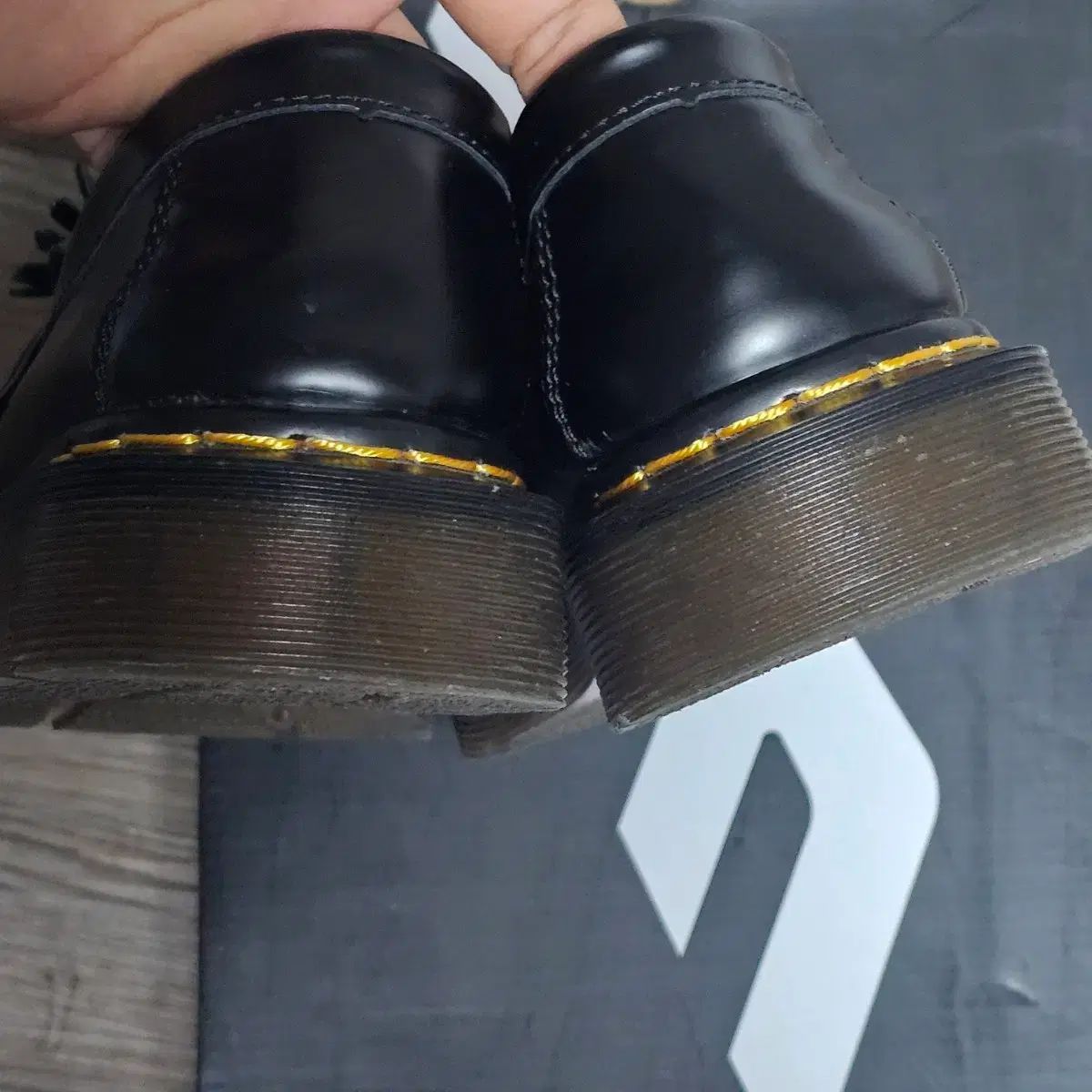 DR. MARTENS ドクターマーチン エイドリアン ブラック ローファー UK8