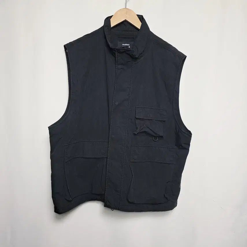2025，定番人気 musinsa メンズ マルチポケット ベスト 2XL