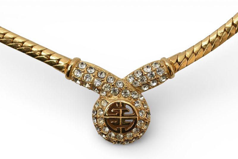 ジバンシィ ネックレス ゴールド メタル 中古 チョーカー レディース