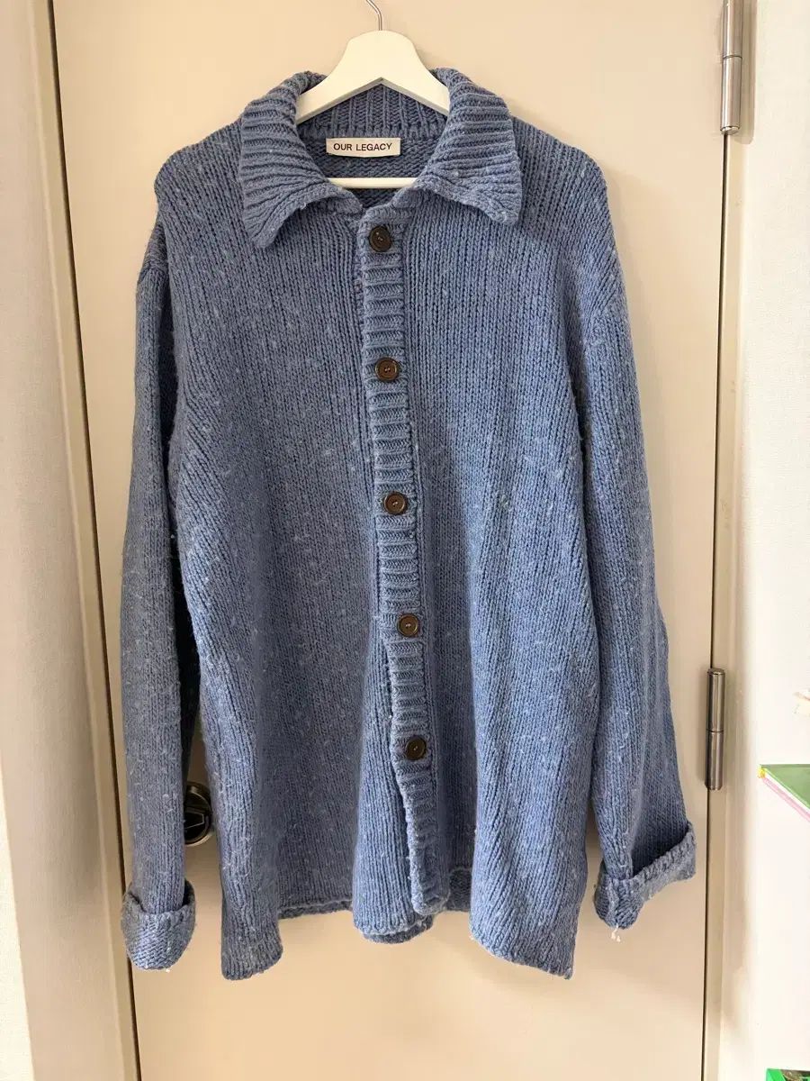 OUR LEGACY ライトブルーカーディガン OUR LEGACY ライトブルーカーディガン OUR LEGACY ライトブルー