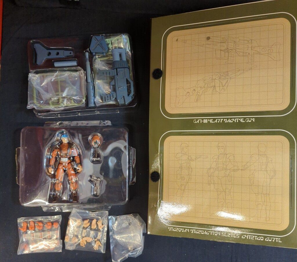 装甲騎兵ボトムズ デュアルモデルツヴァイ DMZ-01 1⁄18 : 1⁄18スコープドッグ スコープドッグ with DMZ-06 キリコ・キュービー タカラトミー ボトムズ DMZ-05 MA-24 & キリコ