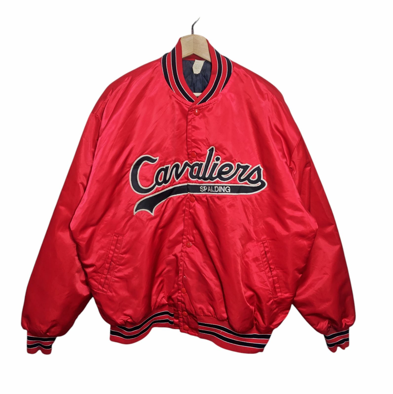 80s Spalding スタジャン スポルティング USA製 アメリカ 青｜Yahoo