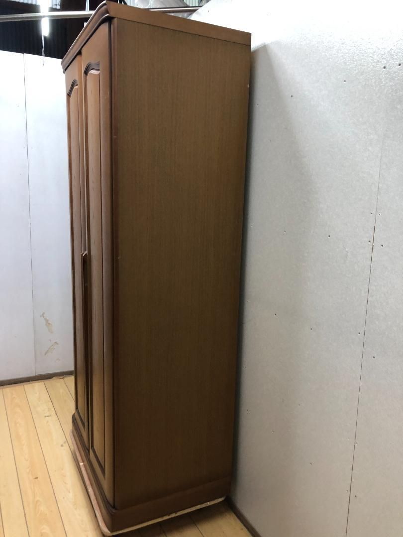 府中家具　桐たんす　佐々木木工　大塚家具　洋ダンス　2枚扉　250523-4 府中家具 桐箪笥 佐々木木工 大塚家具 洋ダンス 2枚扉 タンス250523-4