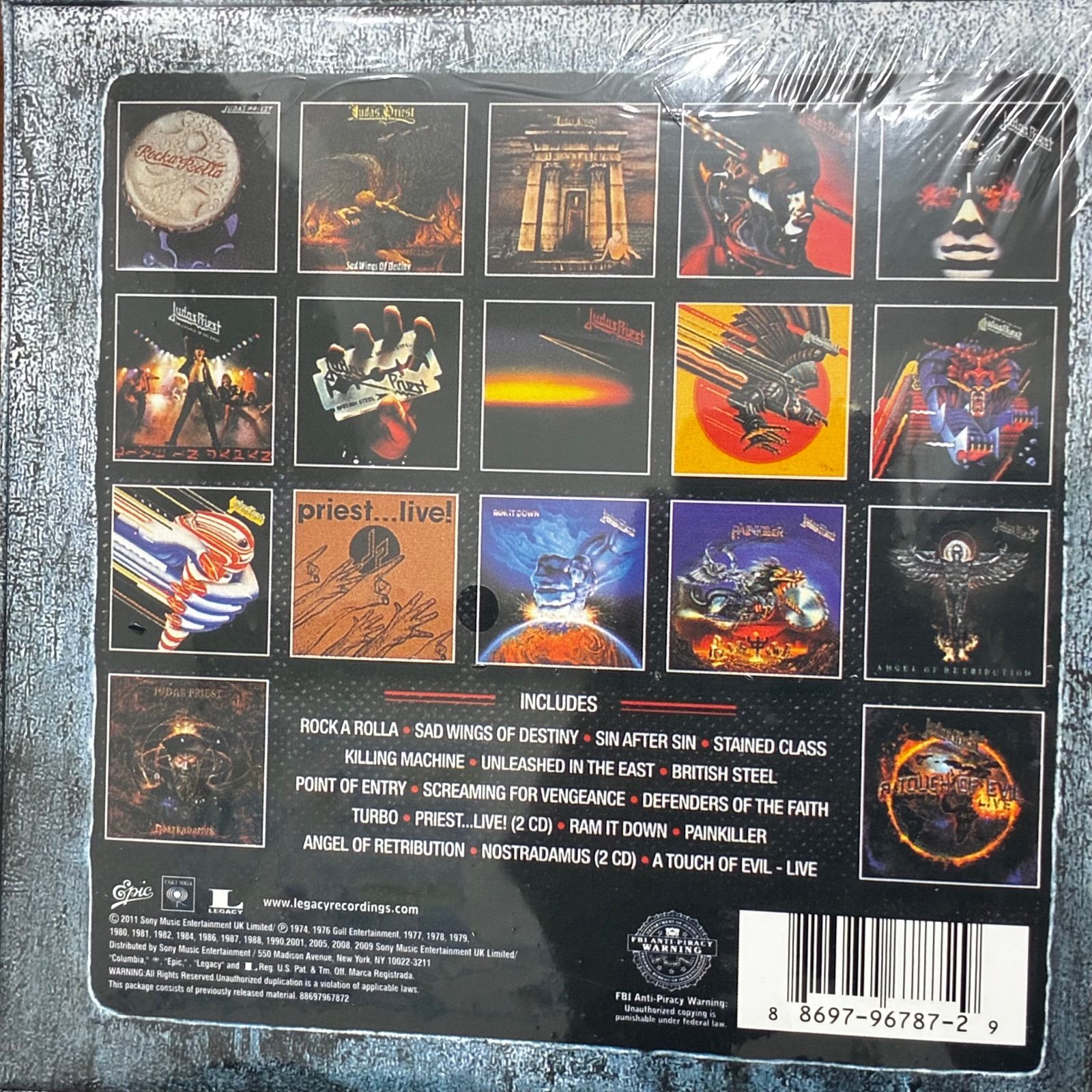 新品未開封 ジューダス プリースト 輸入盤 ザ・コンプリート・アルバム