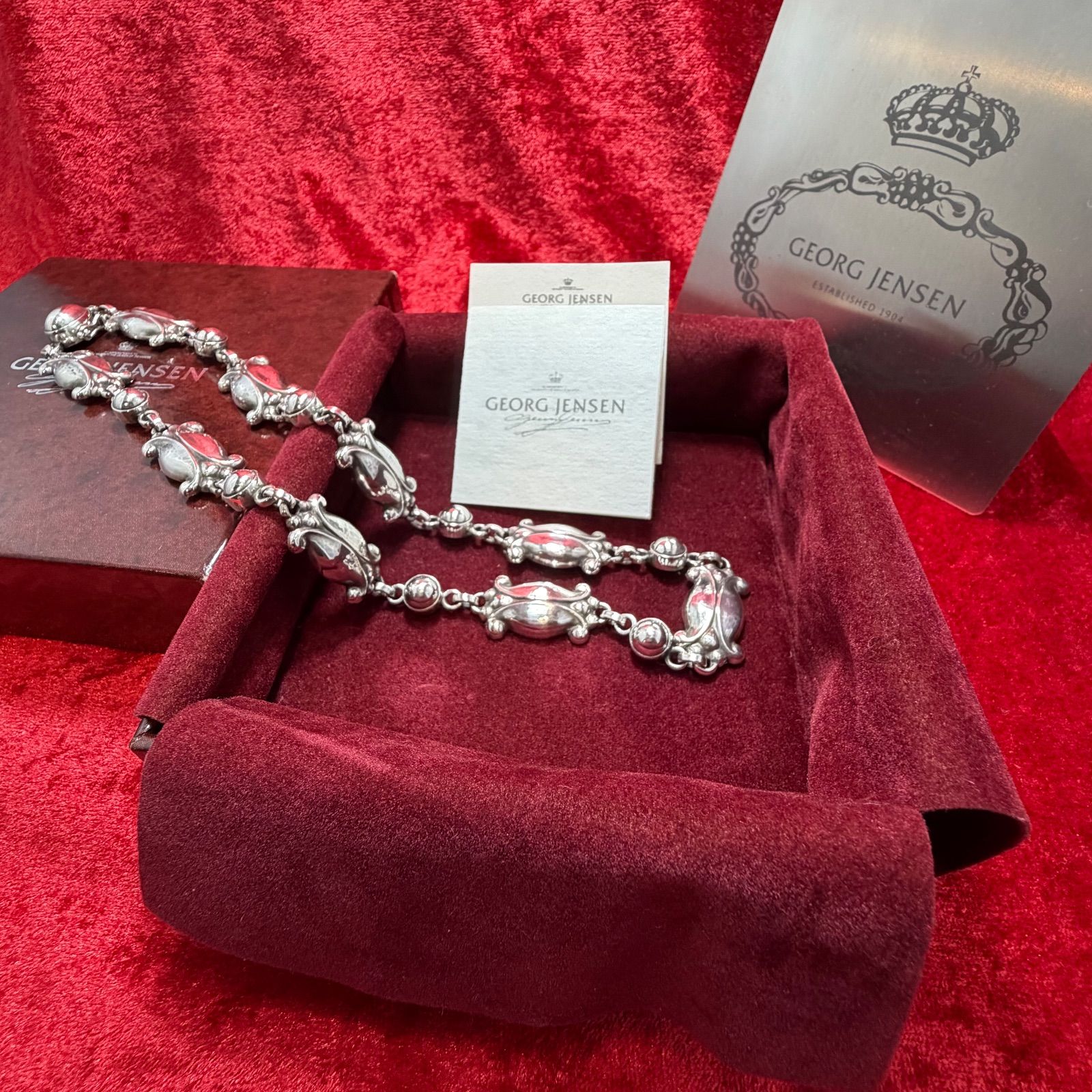 美品 ネックレス ムーンライトブロッサム ♯15 ジョージジェンセン