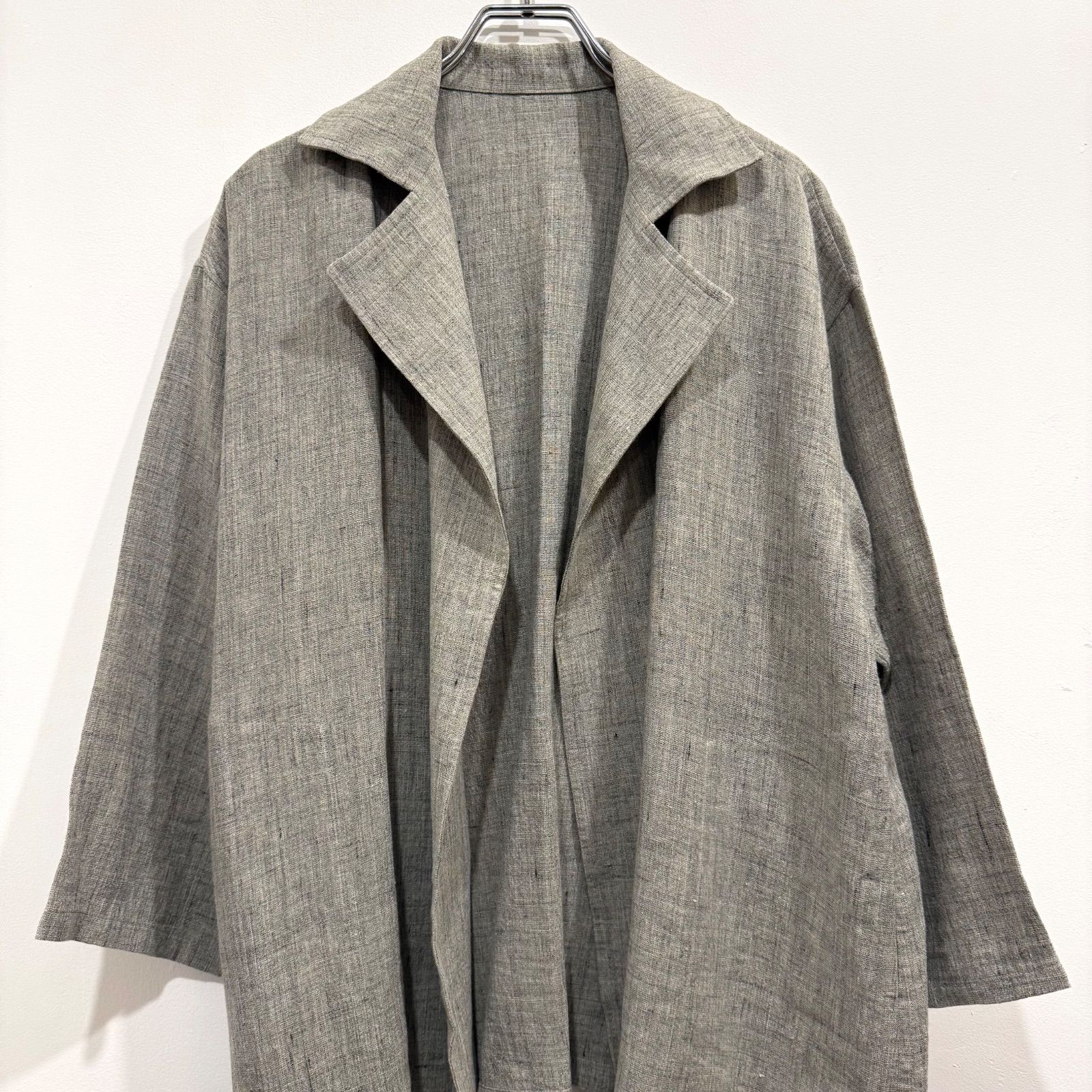 Jurgen Lehlヨーガンレール　ジャケット　ウール　柄　ライナー付　グレー JURGEN LEHL ジャケット 中古・古着通販】JURGEN LEHL (ヨーガンレール