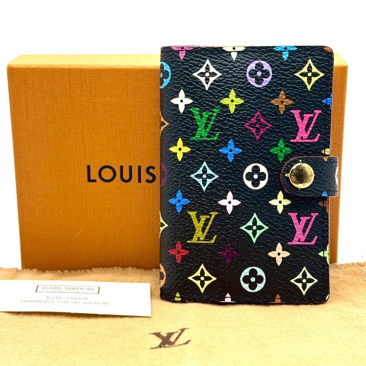 Louis Vuitton アドレス帳 モノグラム 【正規品】 Louis Vuitton アドレス帳 モノグラム 【正規品】 手元に色を添える幻
