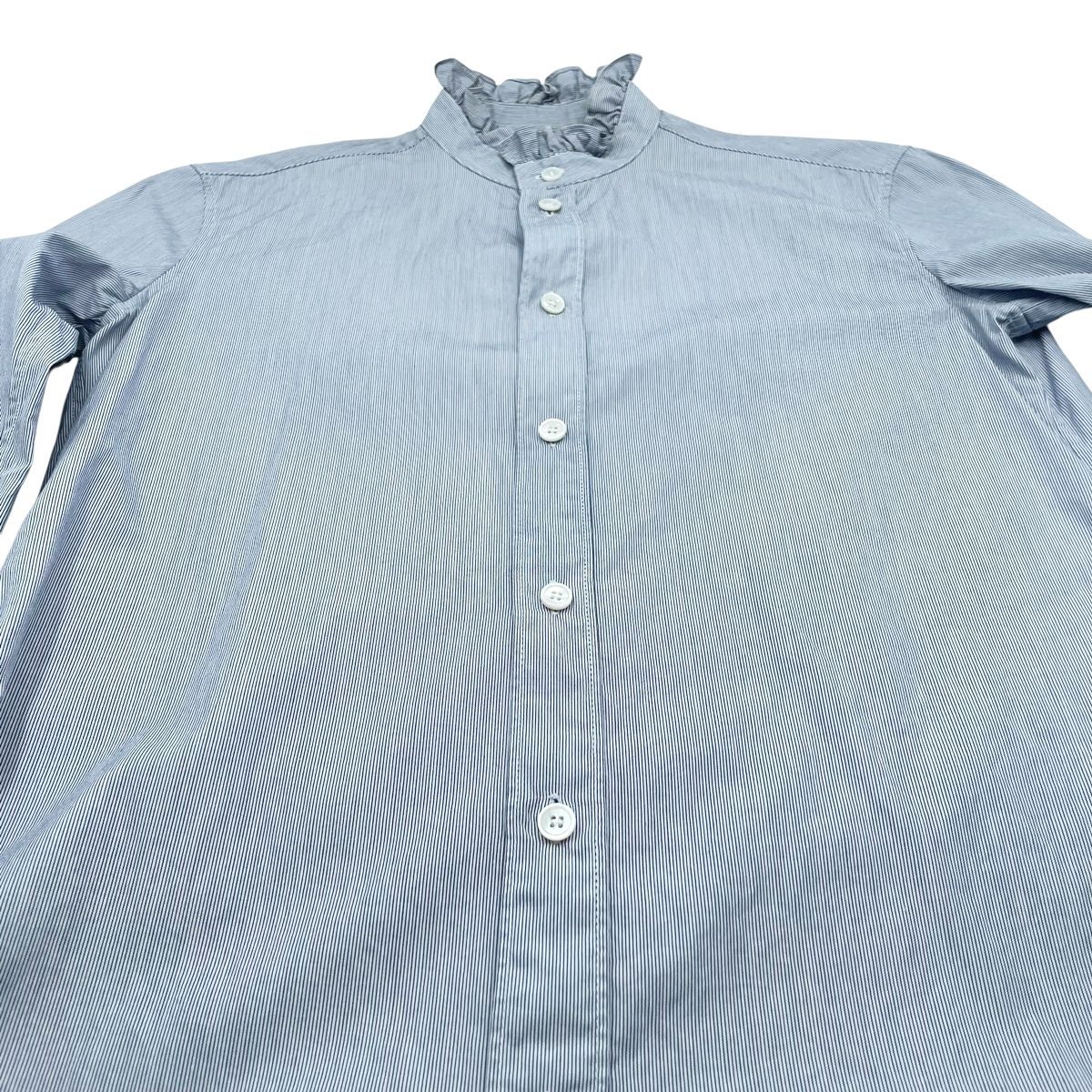 中古】CELINE セリーヌ ストライプ ブラウス 20ZX3034F シャツ