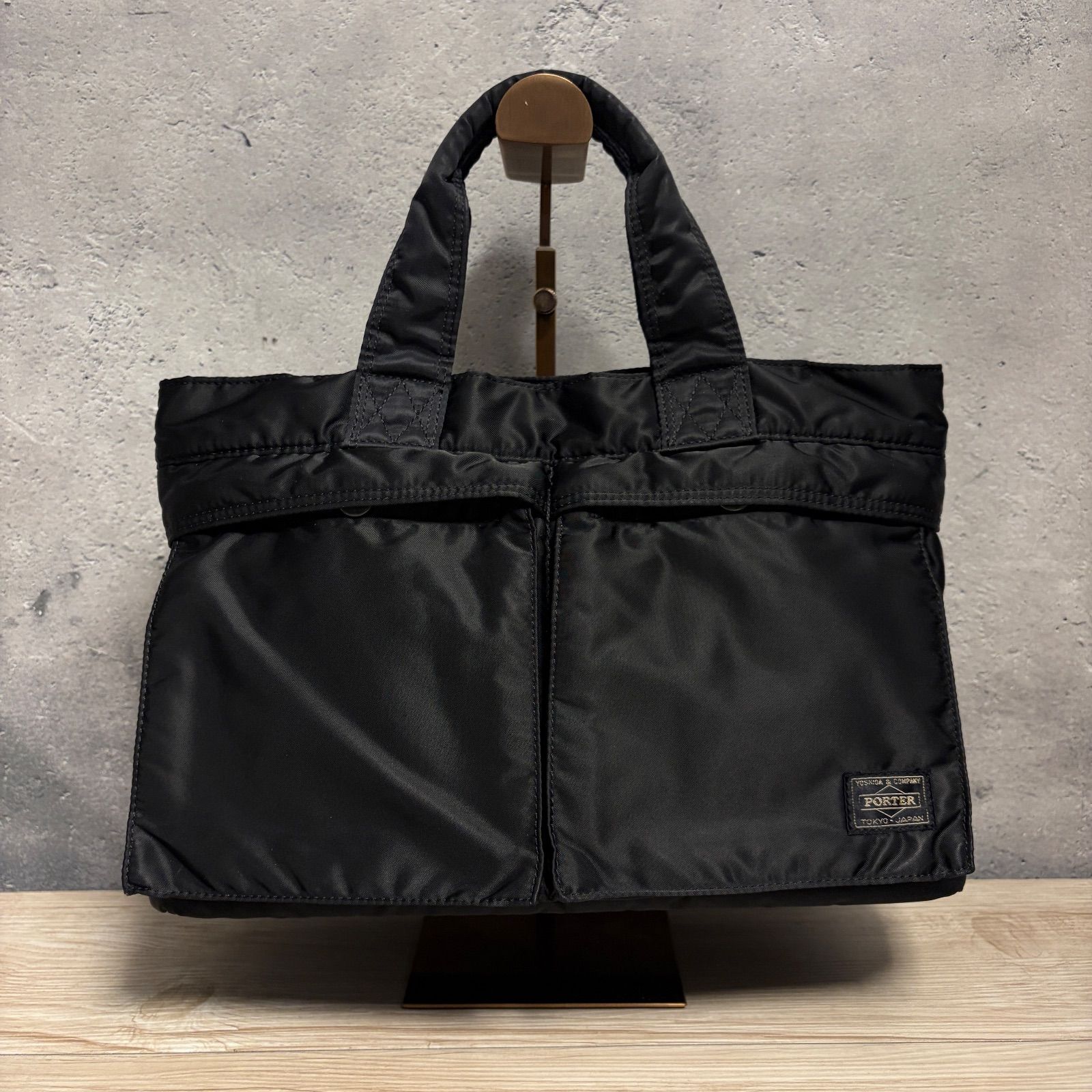 ✨PORTER ポーター タンカー トートバッグ ブラック 吉田カバン 通勤