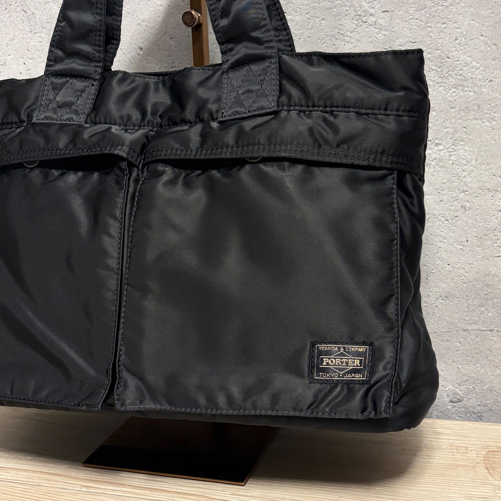 ✨PORTER ポーター タンカー トートバッグ ブラック 吉田カバン 通勤