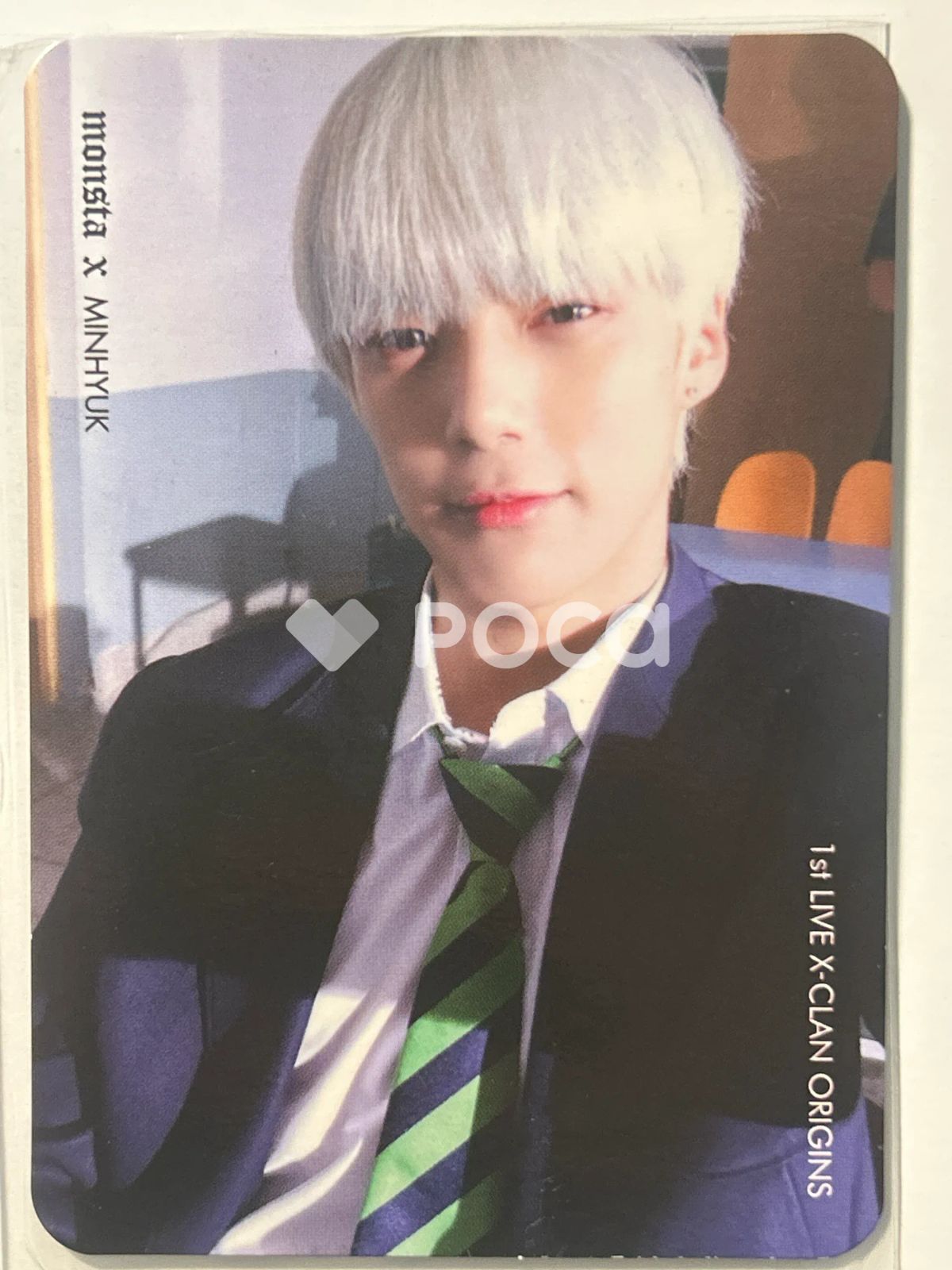 MONSTA X ミニョク MONSTA X THE FIRST LIVE X-CLAN ORIGINS PHOTO