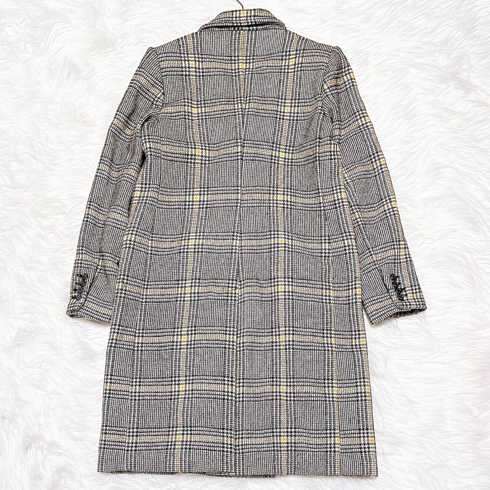 LAUREN RALPH LAUREN グランチェック ダブルコート サイズ2 - メルカリ