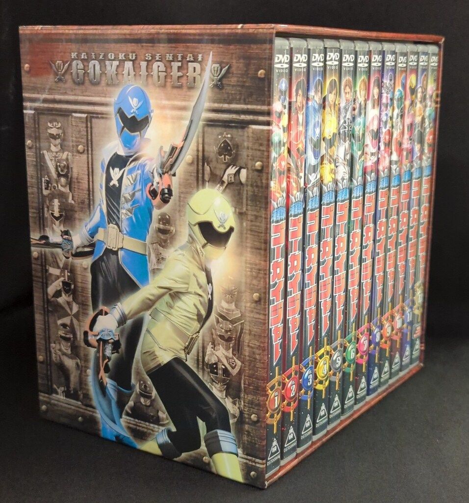 特撮DVD スーパー戦隊 超全集欠/初回)海賊戦隊ゴーカイジャー 全12巻