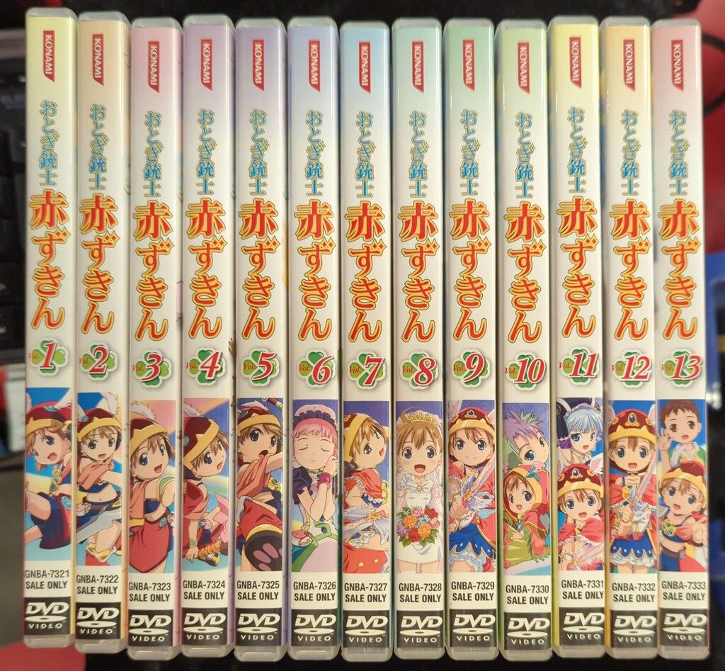 アニメDVD おとぎ銃士赤ずきん 初回全13巻セット - メルカリ