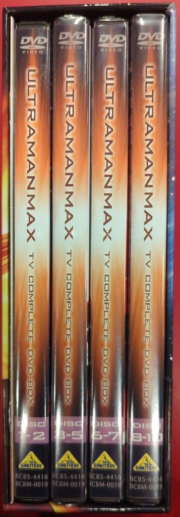 ディスク一部未開封 特撮DVD ウルトラマンマックス TV COMPLETE DVD
