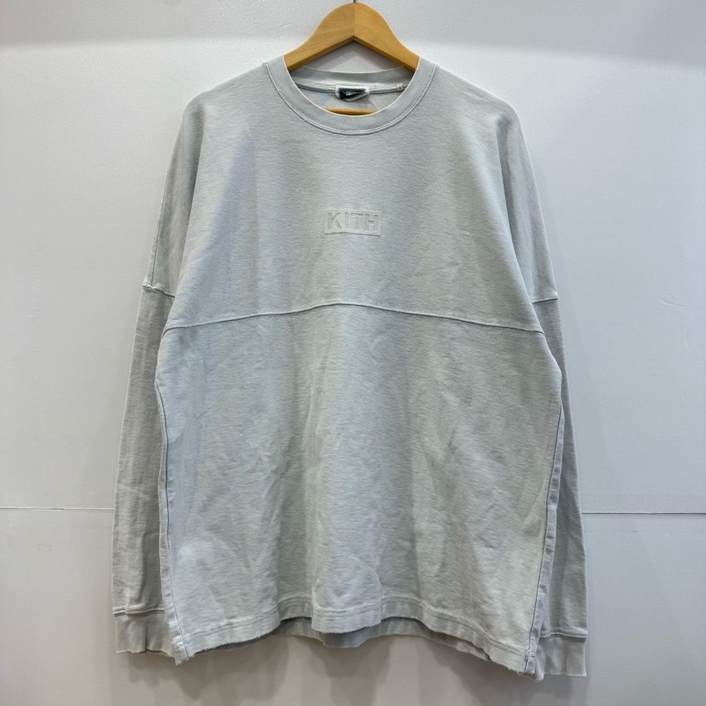 中古 キス 長袖Tシャツ ミニボックスロゴ Mサイズ KITH メンズ