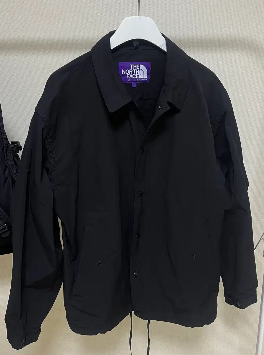 nanamica パープルラベル コーチ ジャケット ブラック THE NORTH FACE ザノースフェイス