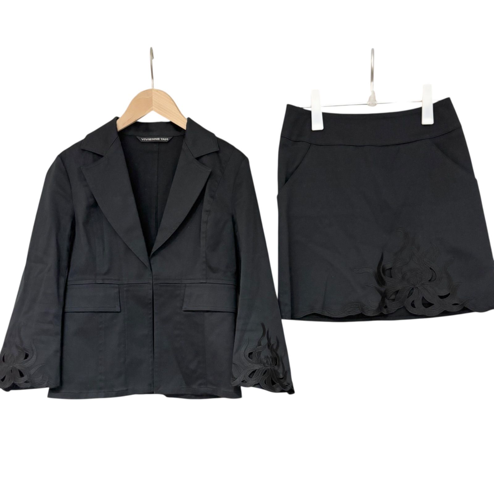 ZM1698 VIVIENNE TAM ヴィヴィアンタム スカートスーツ セットアップ