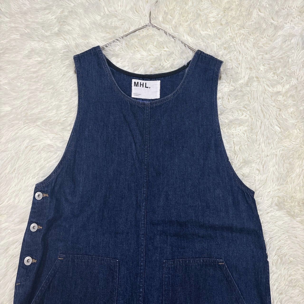 MHL　マーガレットハウエル　CANTON LIGHT DENIMワンピース CANTON LIGHT DENIM BLACK | MARGARET HOWELL（マーガレット・ハウエル