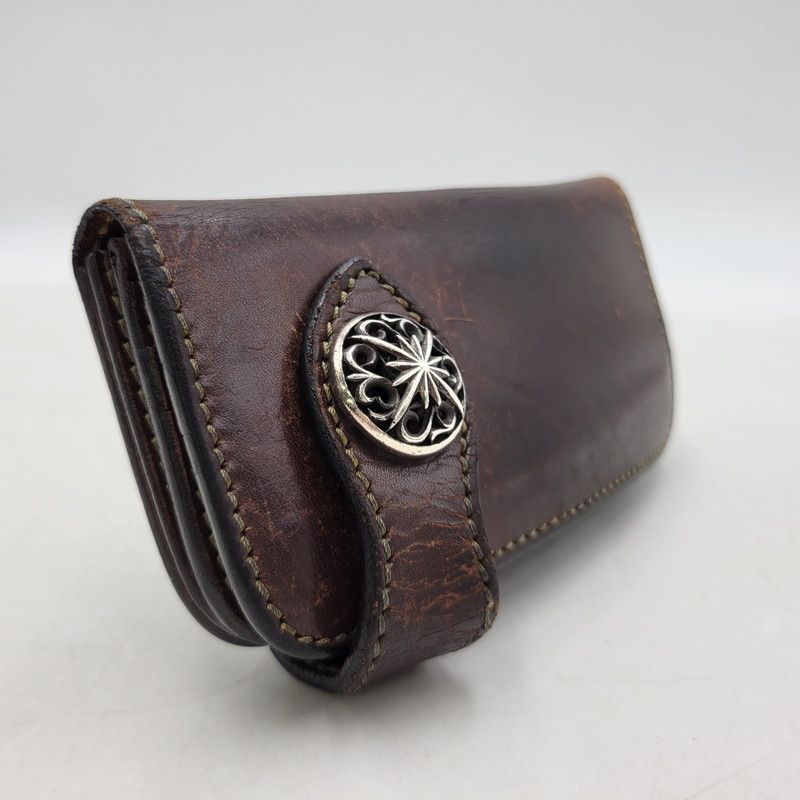 現状渡し品】 SAAD サード SUN SYMBOL LEATHER WALLET サンシンボル