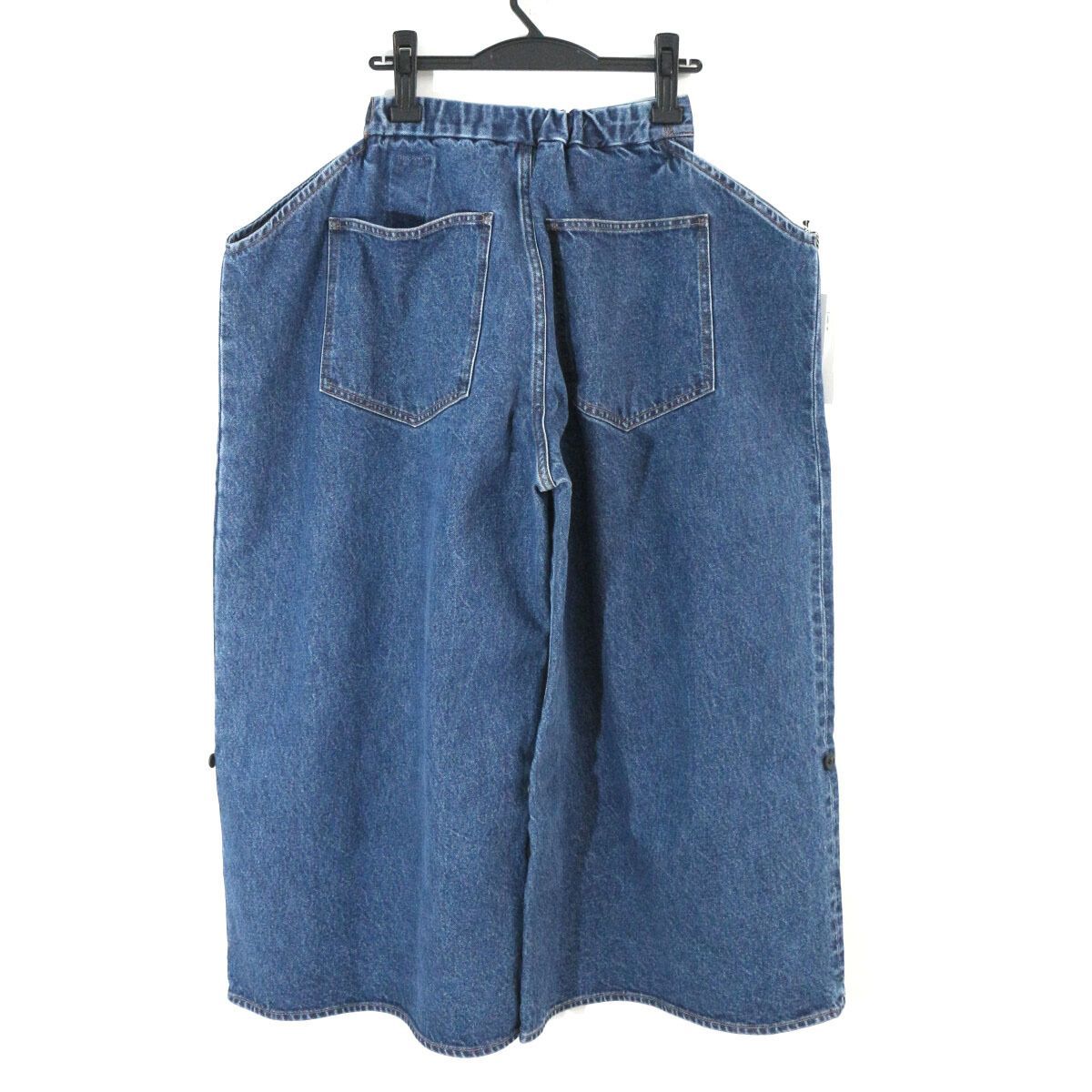CITYSHOP購入 KURO クロ 25SS PAPER FOLDING DENIM PANTS ペーパー
