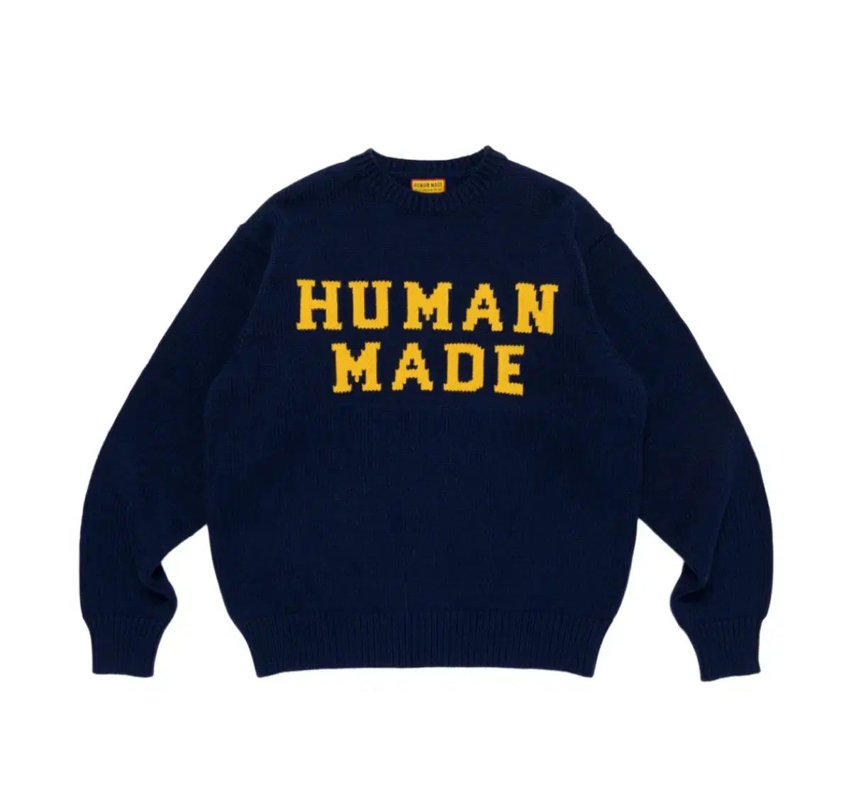 HUMAN MADE ヒューマンメイド グラフィック セーター ネイビー Lサイズ