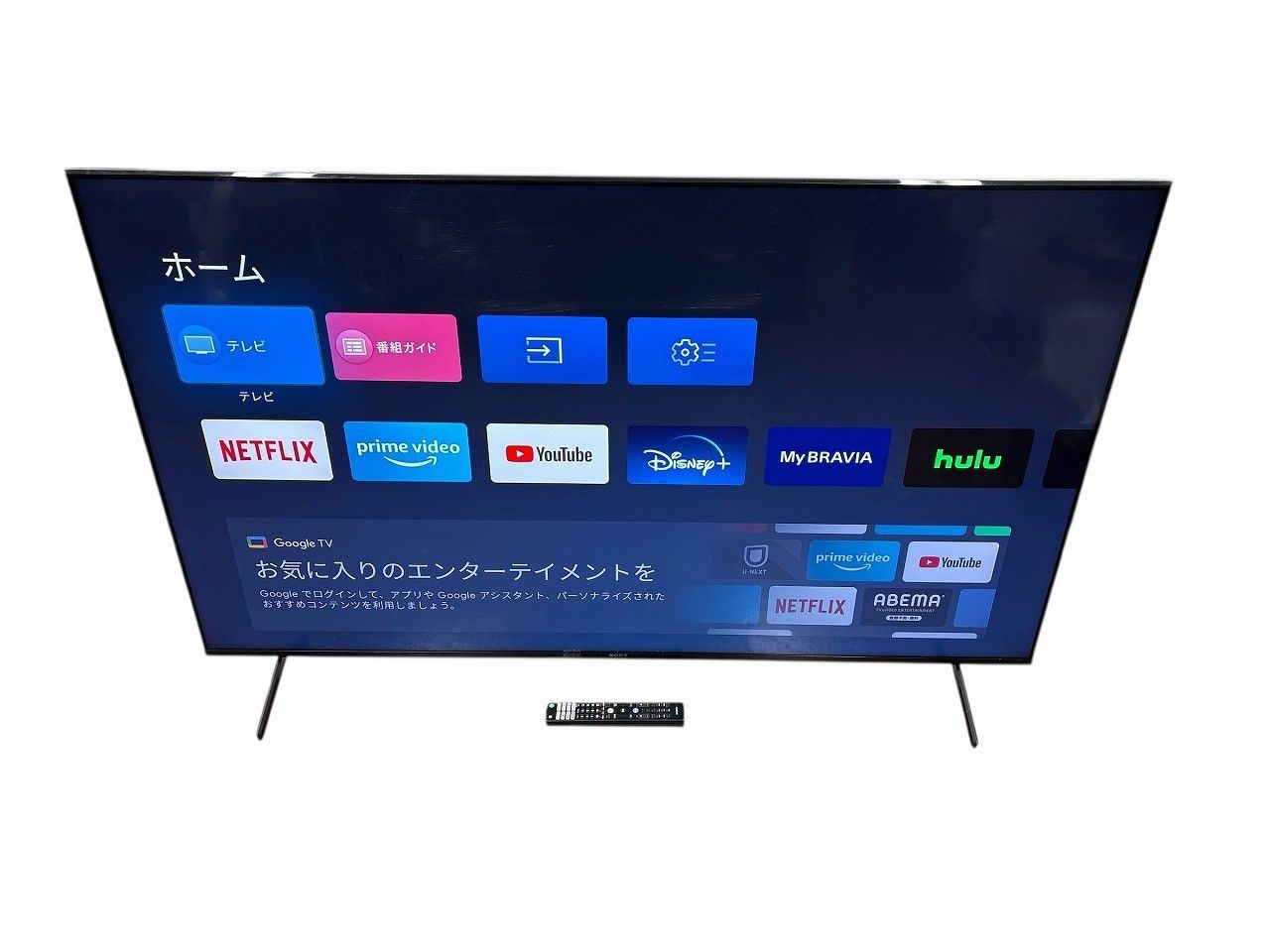 ☆状態良好☆ SONY ソニー 65V型 4K 液晶 テレビ ブラビア KJ-65X85J